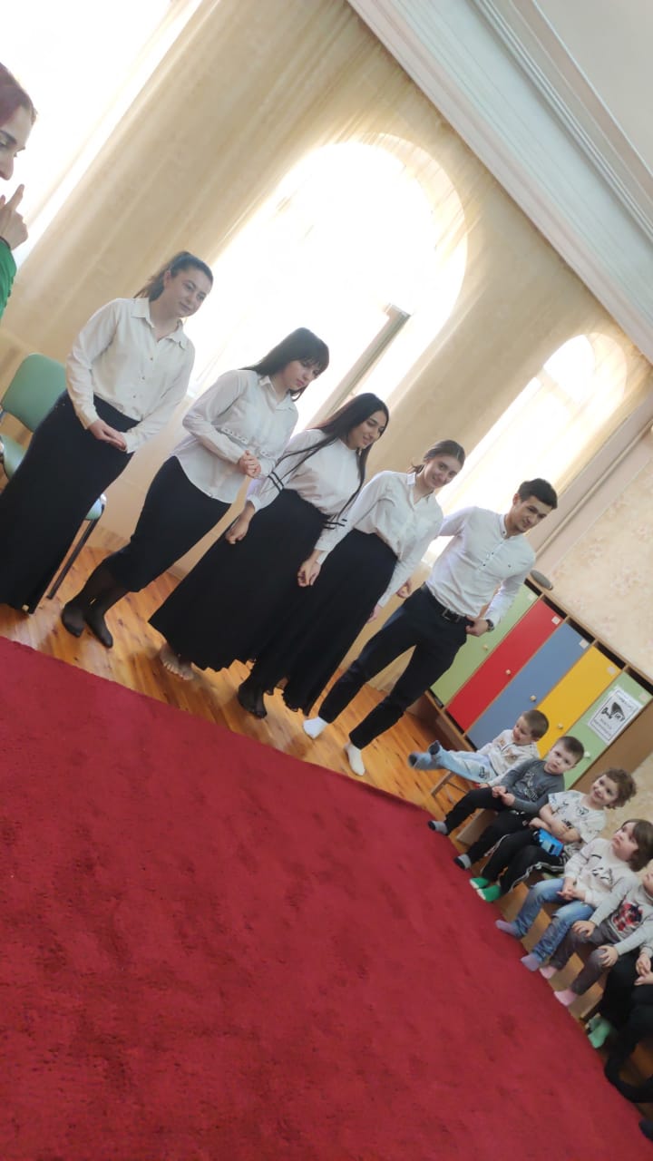 Концерт студентов училища в детском саду "Аистёнок"